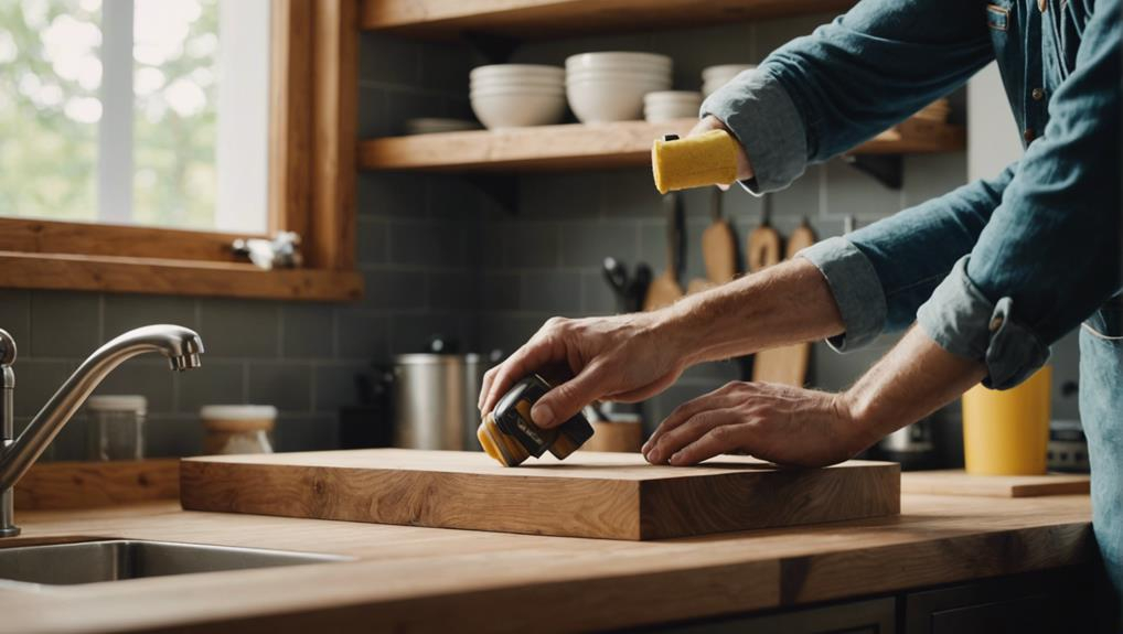 Maintenance Tips For Floating Wood Shelves Treated With Wood Sealants ... for Shelf Maintenance Tips