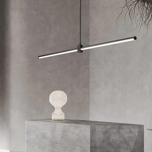 Minimalist Linear Pendant Lights Linfea Lg148 | Northerncult intended for How to Master Minimalist Linear Pendant Lights in Your Home Design