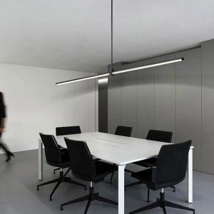 Minimalist Linear Pendant Lights Linfea Lg148 | Northerncult pertaining to Minimalist Linear Pendant Light
