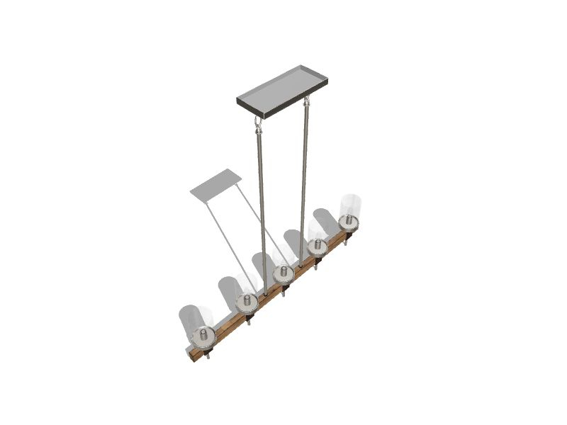 Minka Lavery Bridlewood 5-Light Stone Grey And Brushed Nickel Modern ... within Unveiling the Minka Lavery Bridlewood Island Light Its Design and Ambiance