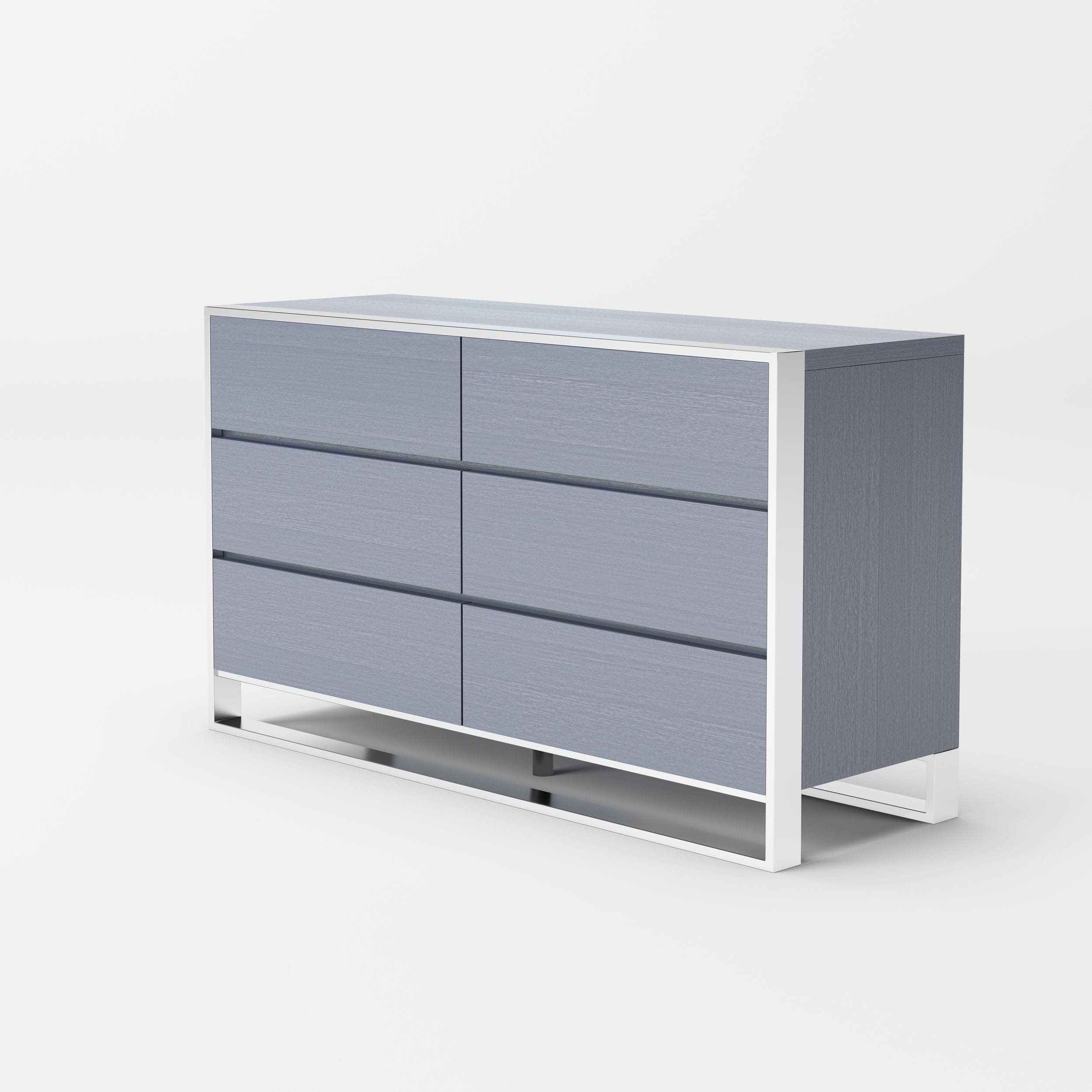 Modrest Jolene - Modern Grey Dresser | Atlas Furniture Imports for From Dreary to Dressed Up How the Modrest Jolene Transforms a Room