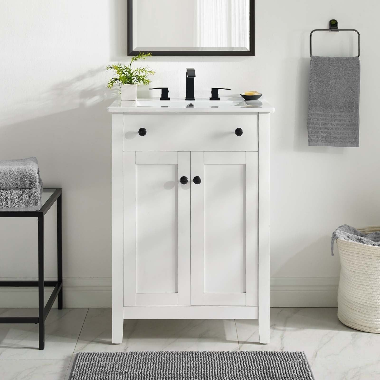 Nantucket 24 Bathroom Vanity Cabinet Sink Basin Not Included – Artofit throughout Daybreak 24 Bathroom Vanity Cabinet (Sink Basin Not Included)