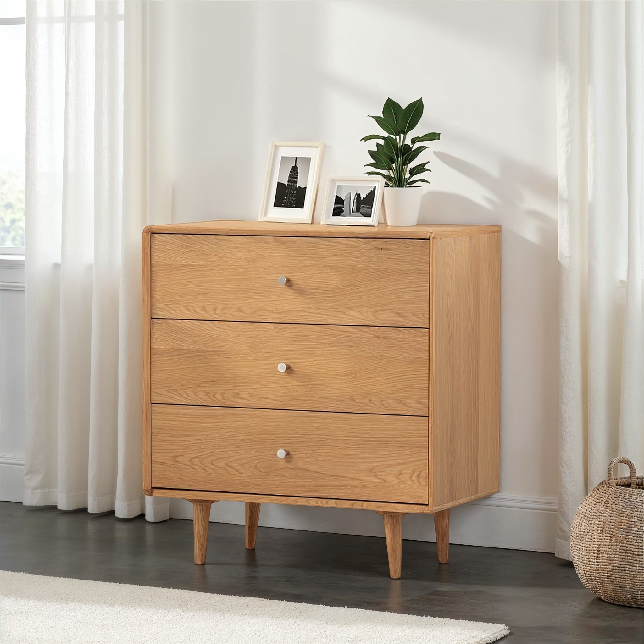 Nordic 3 Drawer Chest | Target Furniture Nz throughout Bolt 3-Drawer Chest