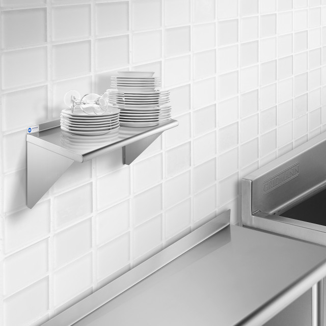 Nsf Stainless Steel 12" Deep Commercial Kitchen Wall Mount Restaurant ... regarding The Essential Guide to Choosing the Right NSF Stainless Steel Shelf for Your Restaurant