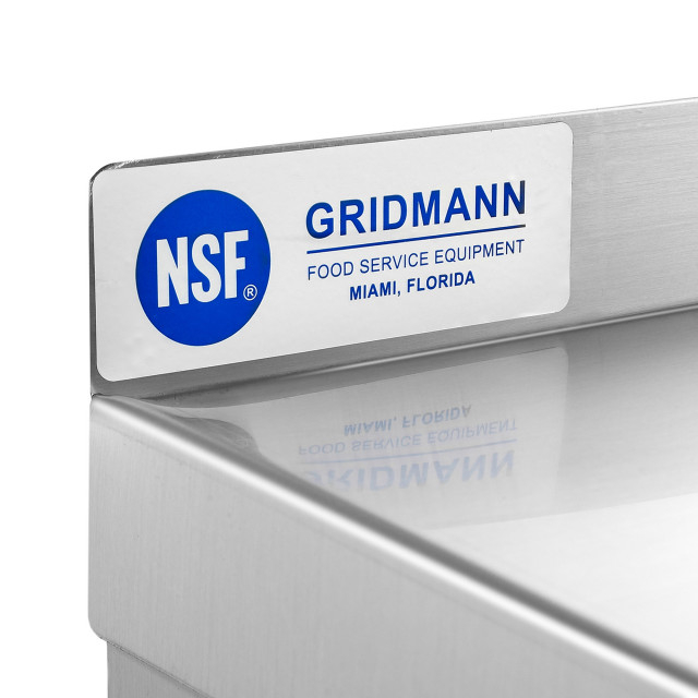Nsf Stainless Steel 12" Deep Commercial Kitchen Wall Mount Restaurant ... within Nsf Stainless Steel 12" X 24" Commercial Kitchen Wall Shelf Restaurant Shelving