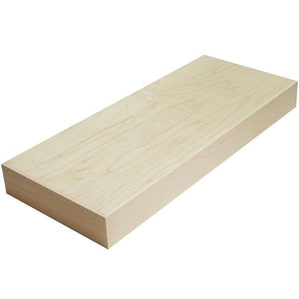 Omega National Floating Shelf Maple 12&Quot; Deep | Floating Shelves ... with Omega National Floating Shelf 2.5"X10"X24" Unfinished Hickory