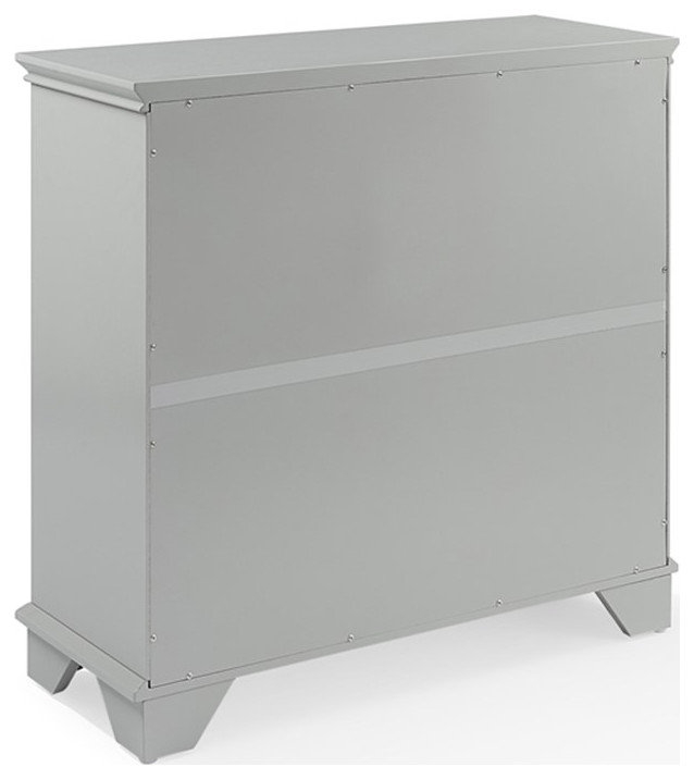 Pemberly Row Mdf Wood And Birch Veneer Storage Cabinet In White ... for Transforming Rooms with the Versatile White Lydia Cabinet