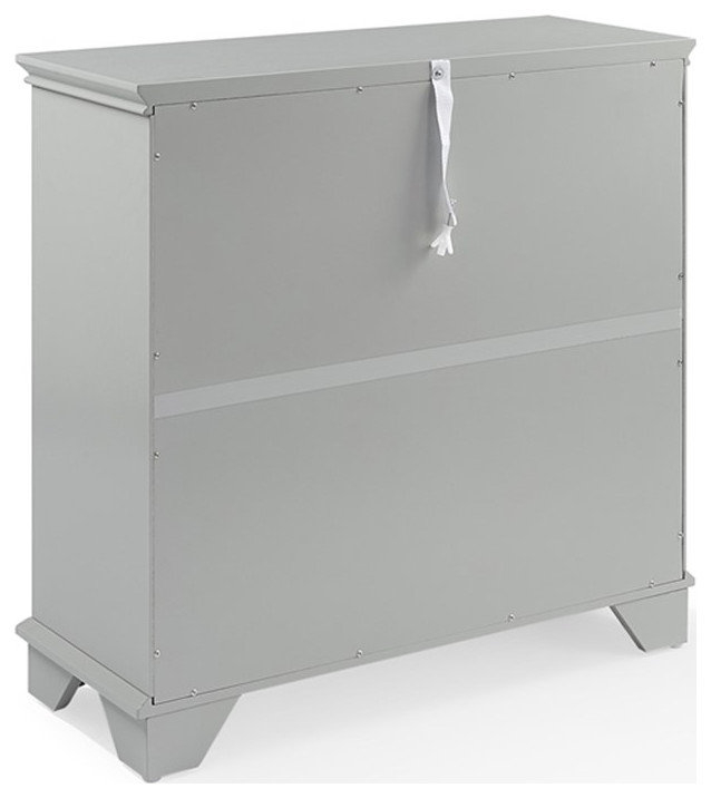 Pemberly Row Mdf Wood And Birch Veneer Storage Cabinet In White ... inside Transforming Rooms with the Versatile White Lydia Cabinet