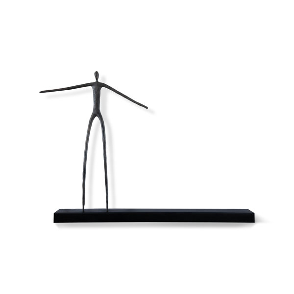 Phillips Collection Moveable Man On Shelf Standing Wall Décor | Perigold pertaining to Moveable Man On Short Shelf, Standing