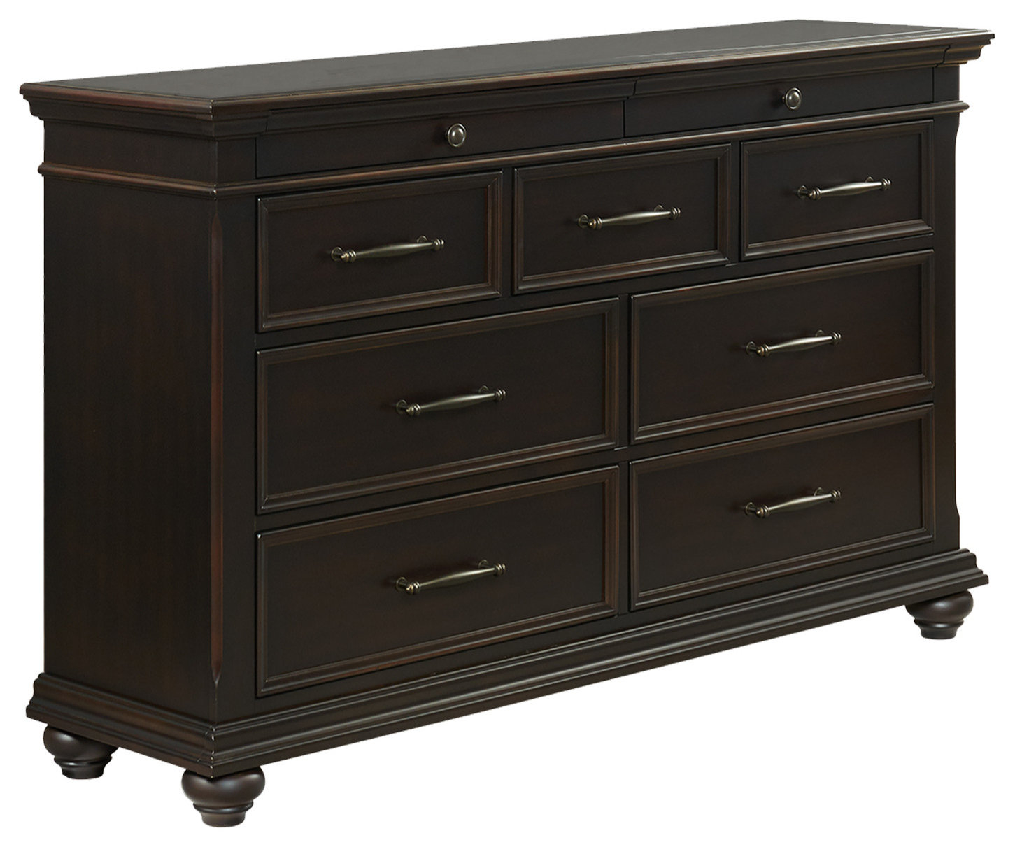 Picket House Brooks 9 Drawer Dresser, Black - Traditional - Dressers ... in Picket House Brooks 9 Drawer Dresser, Gray