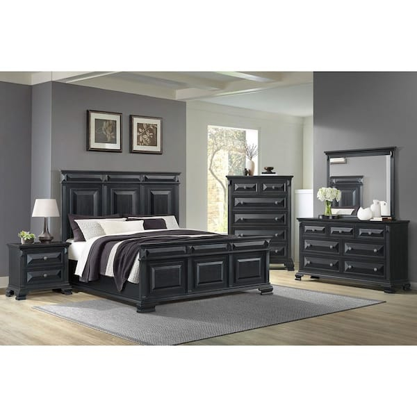 Picket House Furnishings Sumner Black 7-Drawer 65 In. Dresser B-10980-8 ... inside Picket House Furnishings Dex 7 Drawer Dresser In Walnut