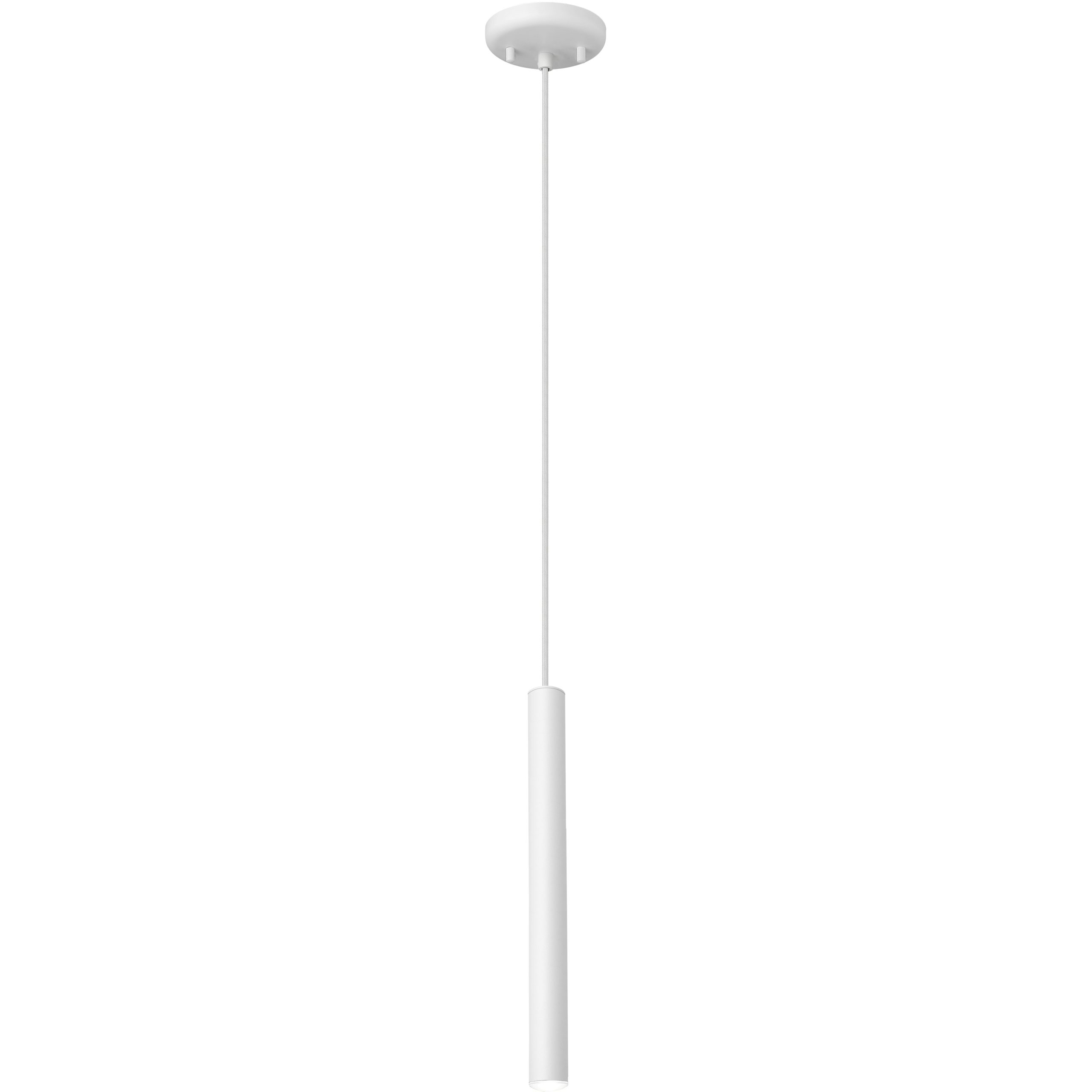 Pipeline 1 Light 1.25 Inch Matte White Pendant Ceiling Light within A Closer Look at the Holm Matte White 1 Light Pendant's Design and Function