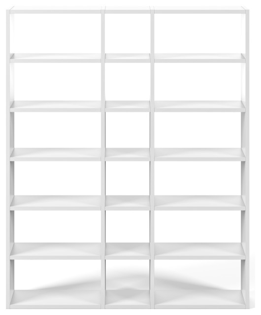 Pombal Composition Shelving Unit - Transitional - Display And Wall ... inside The Enduring Appeal of Valsa Composition Shelving Pure White Design Insights