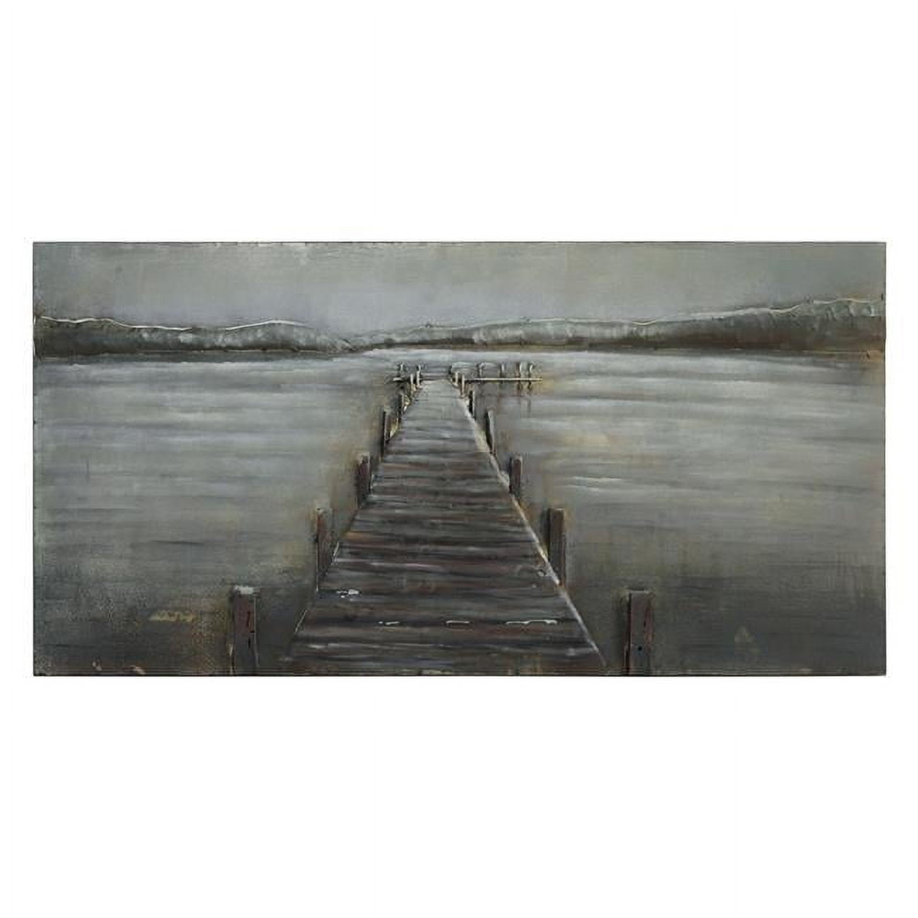 Primo Mixed Media Hand Painted Iron Wall Sculpture - Pier - Walmart.com for Zebra Wall Art Primo Mixed Media Hand Painted Iron Wall Sculpture 32X48