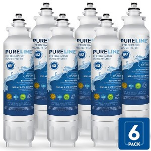 Pureline Lg Lt800P Refrigerator Water Filter Replacement Adq73613401 ... inside Troubleshooting Common Issues with the LG ADQ73613401 Water Filter