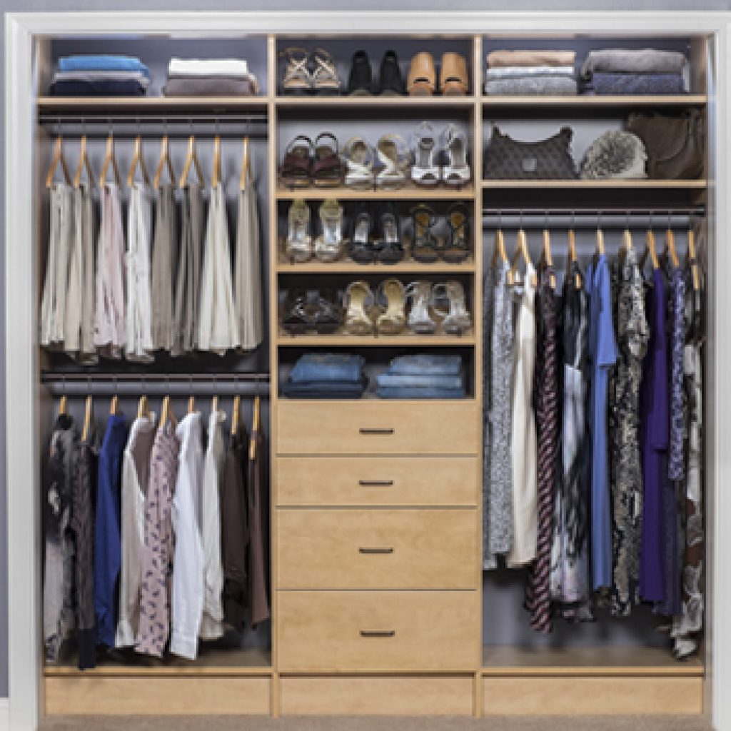 Reach-In Closet Organizers & Cabinets │ Organizers Direct intended for Closet Shelving Systems