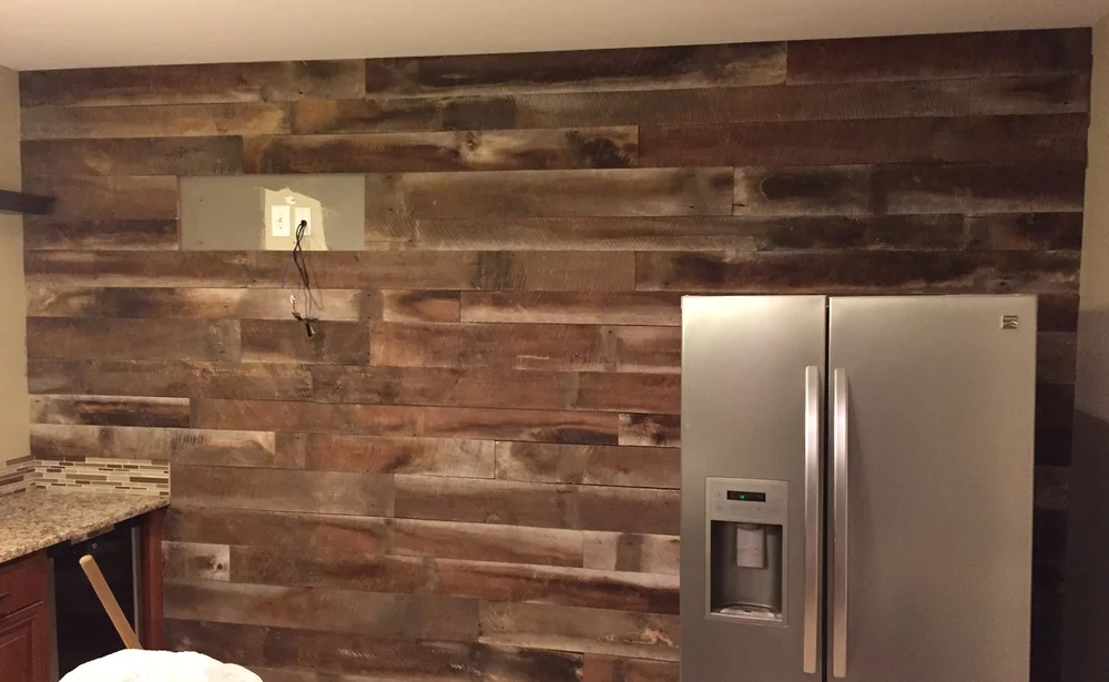 Reclaimed Walls — Revival Woodworks inside Everything You Need to Know Before You Add a Reclaimed Wood Wall