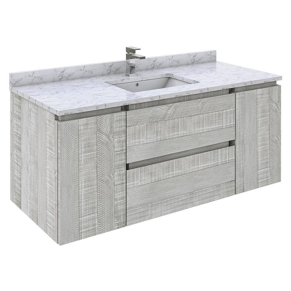 Reviews For Fresca Formosa 47 In. W X 20 In. D X 19.5 In. H Modern Wall ... with Unlocking Style and Space How a Wall-Hung Cabinet Transforms Your Bathroom