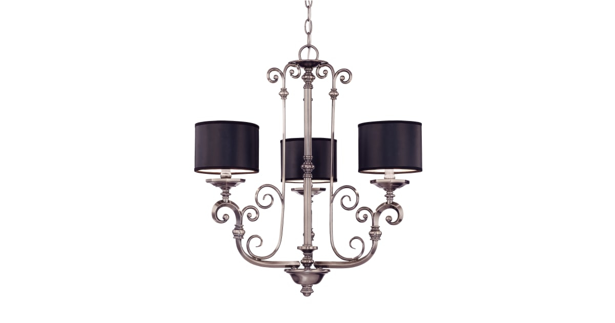 Savoy House 1-5682-3-187 Three Light Single Tier Chandelier From The ... throughout Savoy House Delphi Three Light Linear Chandelier 1-187-3-172