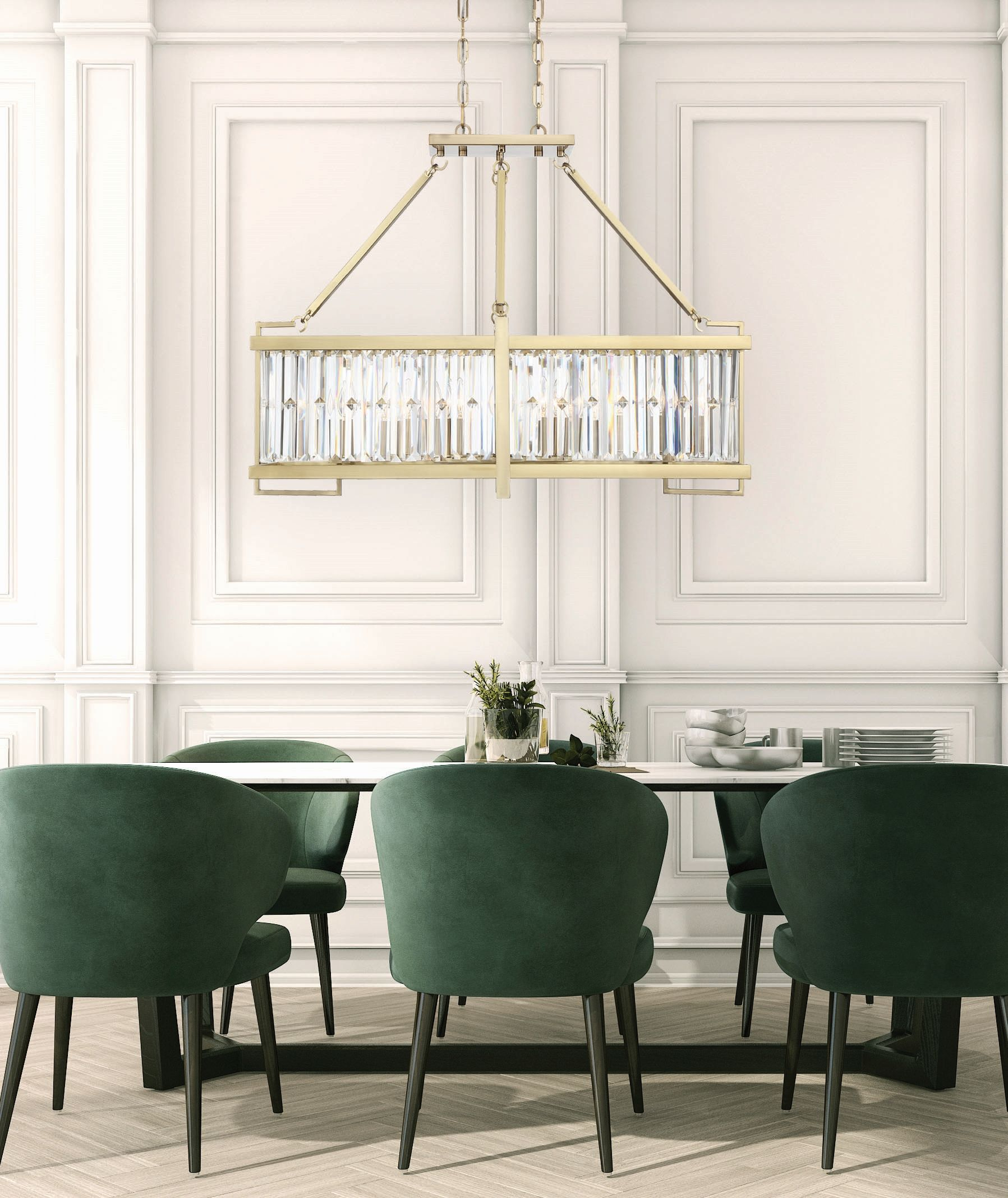 Savoy House Cologne 8-Light Linear Chandelier In Noble Brass | Linear ... within Styling Your Space with the Savoy House Delphi 1-187-3-172