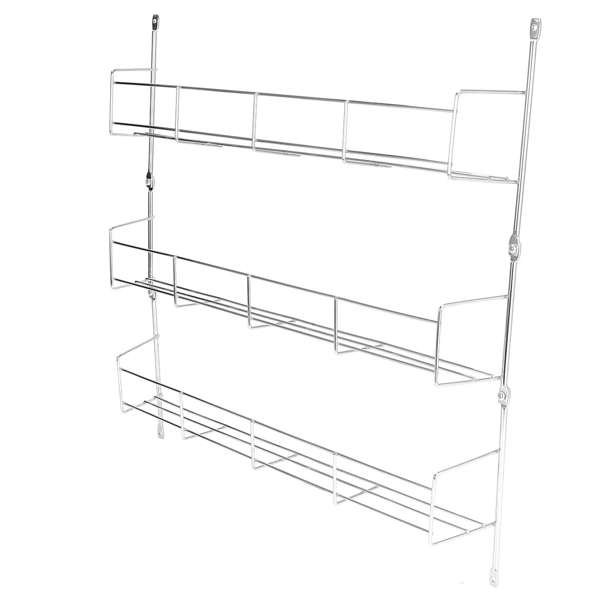Seasoning Shelf Rack 3 Layer Display Holder Condiment Bottle Storage Organizer Multipurpose Wall ... throughout Choosing the Right 3-Tier White Wall Shelf for Your Needs