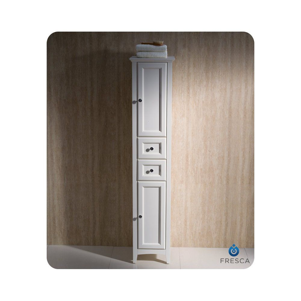 Shop Fresca Fst2060 Oxford Tall Bathroom Linen Cabinet At The Mine ... for Is the Fresca Oxford Linen Cabinet Right for Your Bathroom Exploring the Features