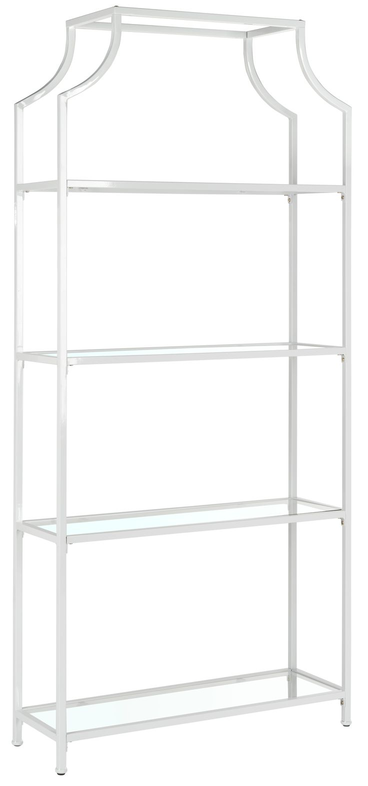 Slater 4 Tier Etagere In White By Safavieh | Michaels® | Shelves ... within What Makes the Safavieh Slater Etagere a Timeless Choice for Your Home