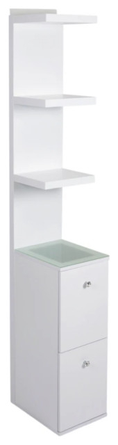 Slaystation Natalie Column With Drawers - Transitional - Display And ... with regard to Slaystation Natalie Column With Drawers, Light Pink