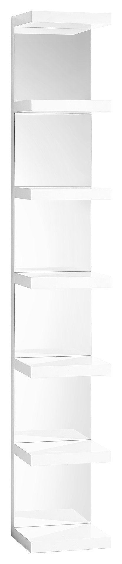Slaystation Natalie Mirrored Column - Contemporary - Display And Wall ... inside Slaystation Natalie Mirrored Column, Light Pink