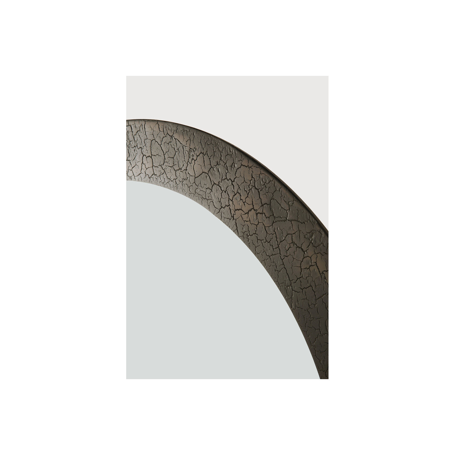 Sphere Mirror Ethnicraft throughout Bringing Warmth and Texture with a Brown 24" Sphere Iron Mirror