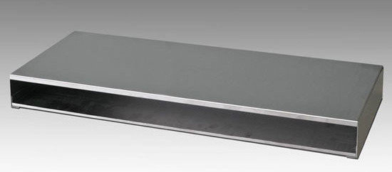 Stainless Steel Floating Shelf, 18&Quot; - Industrial - Display And Wall ... within Caring for Your Stainless Steel Floating Shelf 18"x10"x2.5" for Lasting Beauty