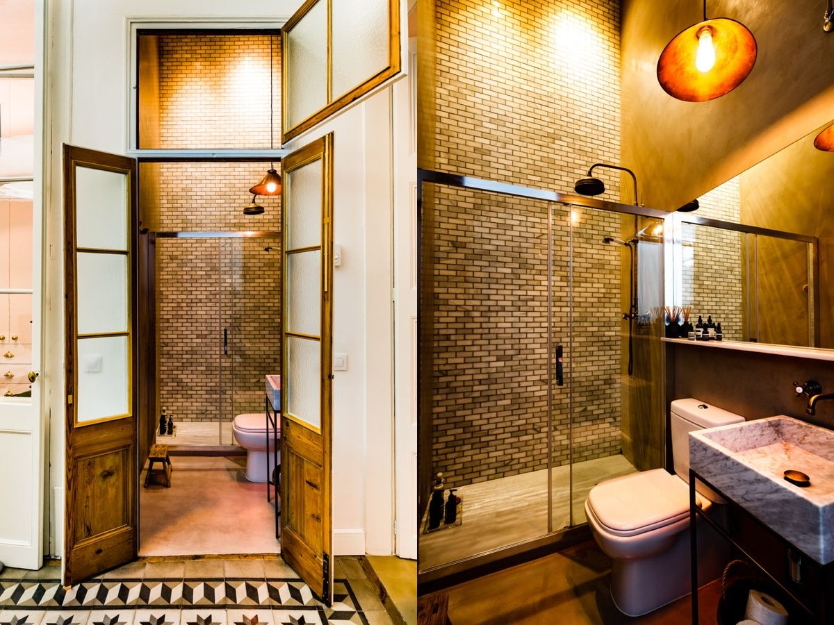 Take Your Bathroom Design Into The Realm Of Industrial Home Design With ... throughout Take Your Bathroom Walls Into Another Realm