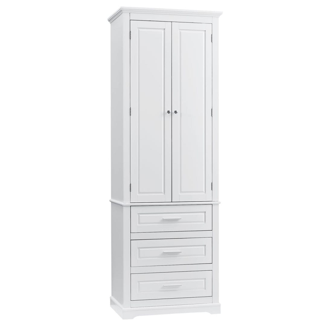 Tall Bathroom Storage Cabinet Tall Bathroom Storage Cabinet - On Sale - Bed Bath & Beyond - 39310638 pertaining to Is the Gewnee Tall Bathroom Storage Cabinet Right for Your Home