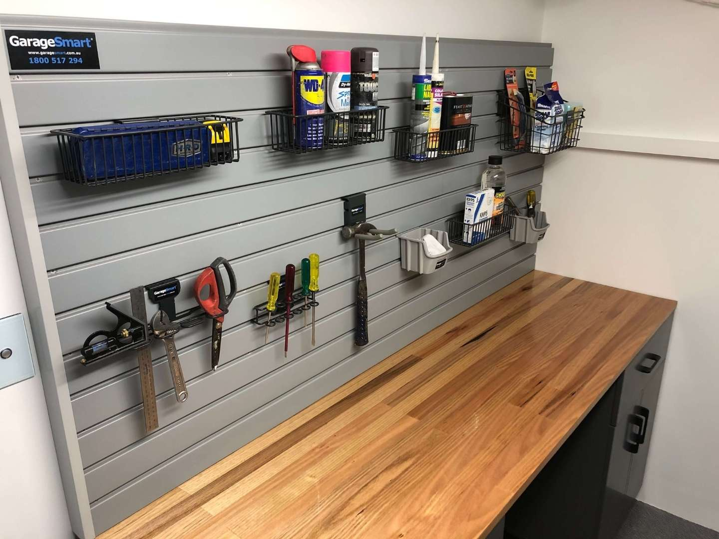 The Smartwall Garage Wall Storage System | Garagesmart within Garage Storage Systems