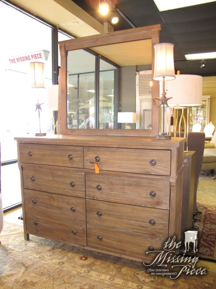 Traditional Dresser In Weathered Toffee With English Dovetail ... with regard to Hollis Dresser And Mirror, Toffee Brown