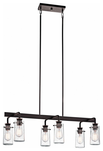 Traditional Farmhouse Six Light Chandelier-Olde Bronze Finish ... within Elevate Your Space with a Traditional Farmhouse Chandelier in Pewter