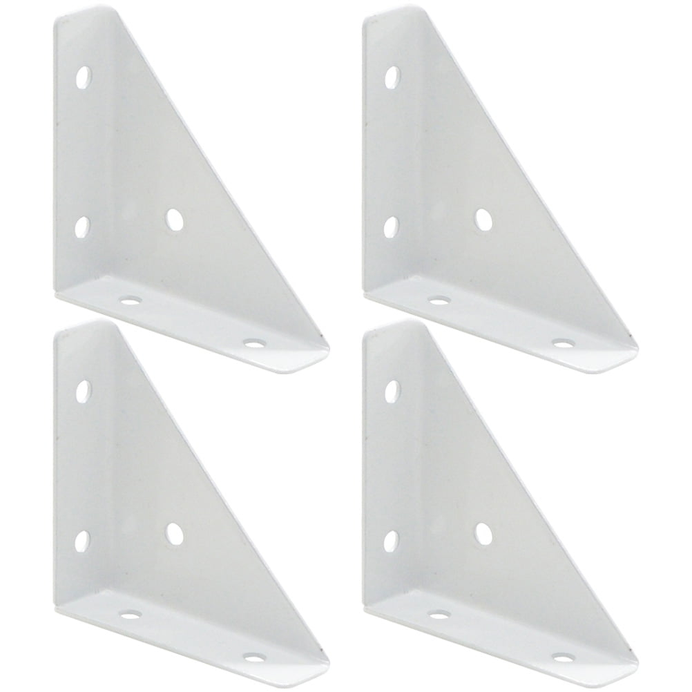 Troglfold Corner Brace 4Pcs Heavy Duty Corner Shelf Brackets For Diy ... pertaining to Diy Corner Shelf Bracket
