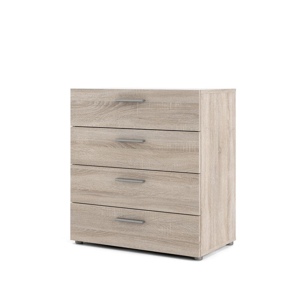 Tvilum Austin 4-Drawer Truffle Chest Of Drawers 31.57 In. W X 15.85 In ... with Decorating with a 4 Drawer Chest Truffle Finding the Perfect Fit