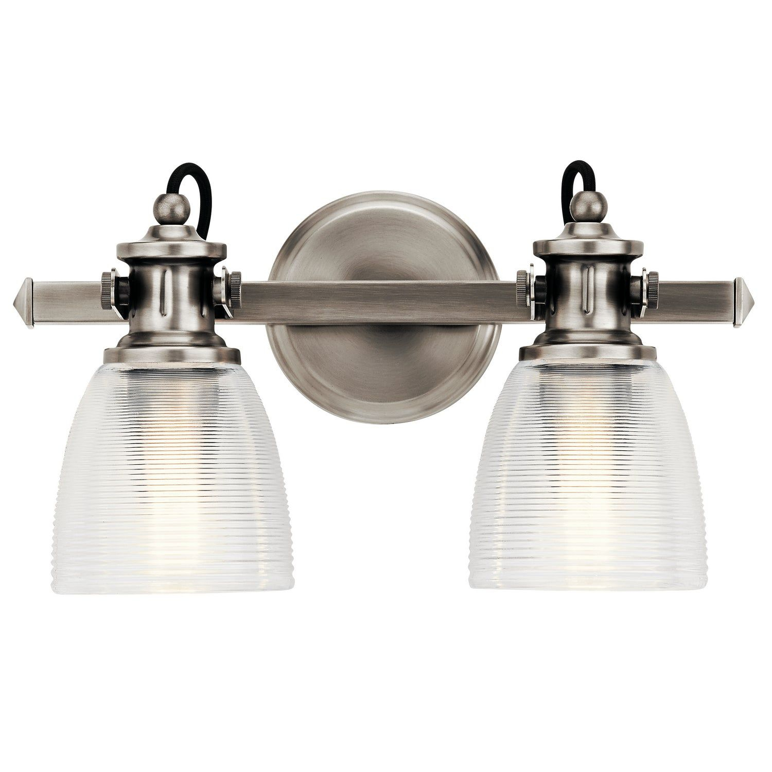 Two Light Bath From The Flagship Collection In Classic Pewter Finish ... intended for Anjoux 2-Light Bath