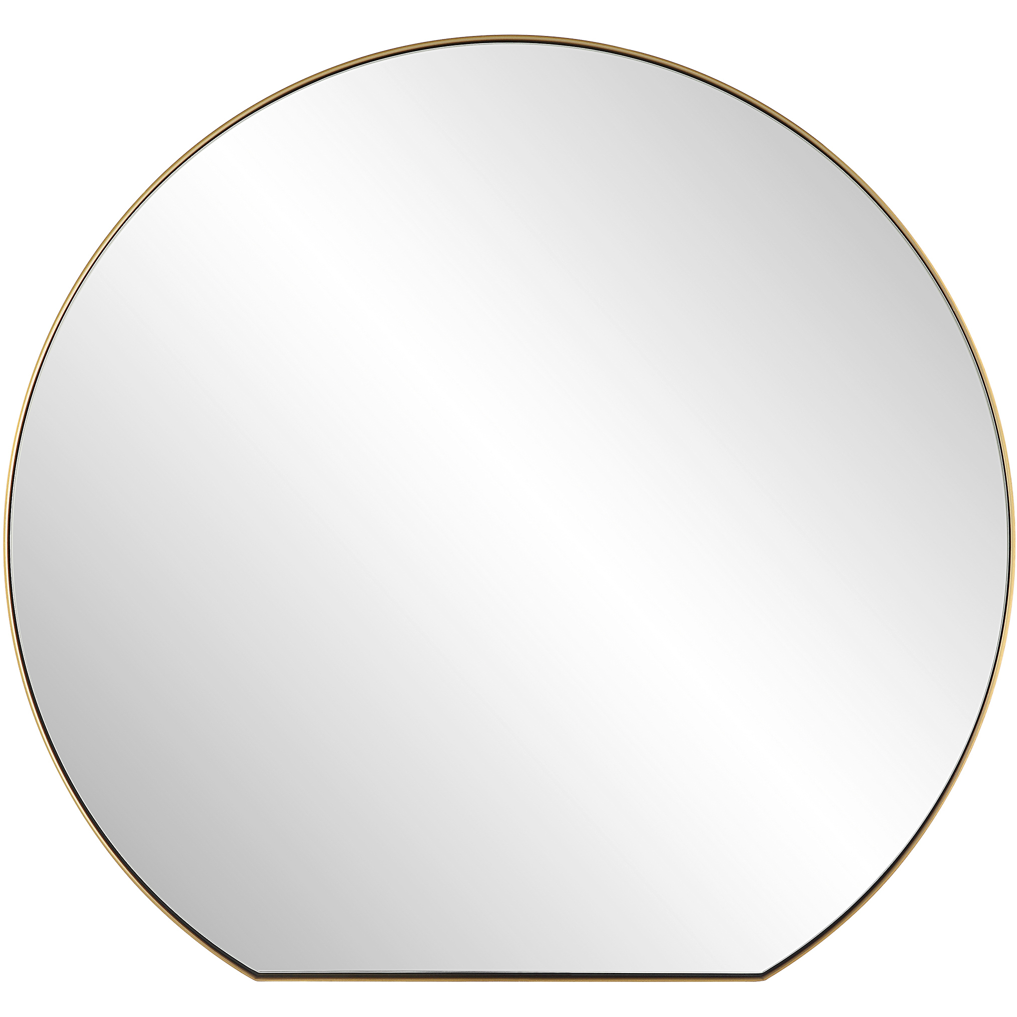 Uttermost 09922 Cabell 30 X 28 Inch Brushed Brass Mirror for A Deep Dive into the Craftsmanship of the Uttermost Cabell Brass Oval Mirror