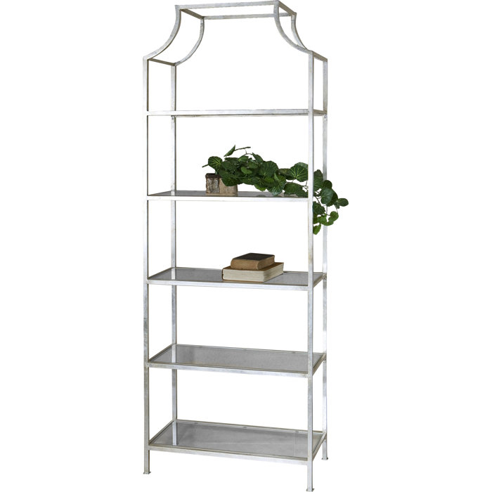 Uttermost Aurelie Etagere Bookcase & Reviews | Perigold in Understanding the Versatility of the Uttermost Aurelie Silver Etagere in Interior Design