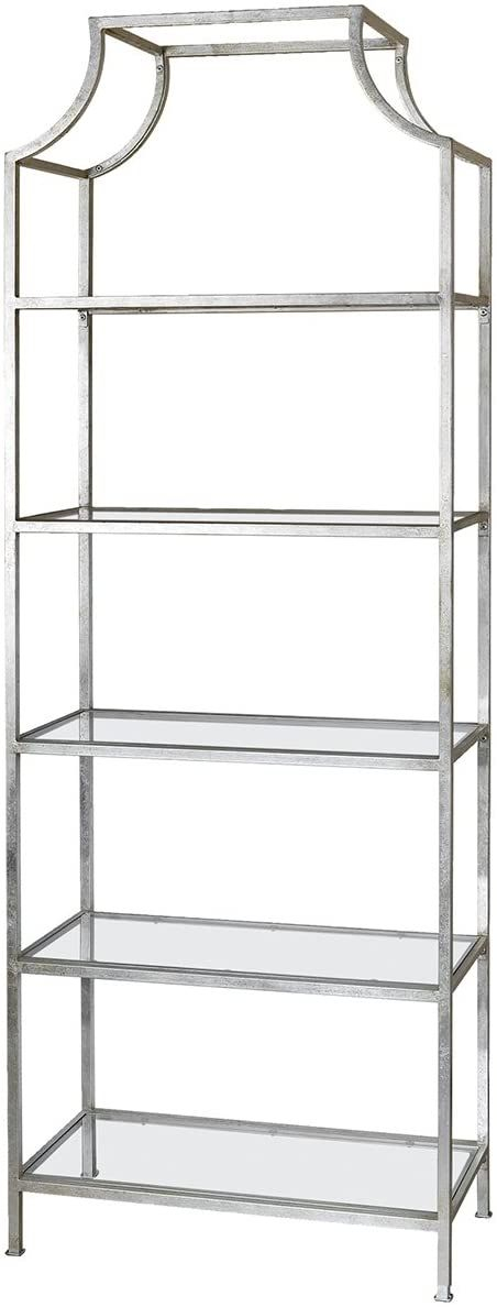 Uttermost Aurelie Silver Etagere Shelf Unit within Understanding the Versatility of the Uttermost Aurelie Silver Etagere in Interior Design