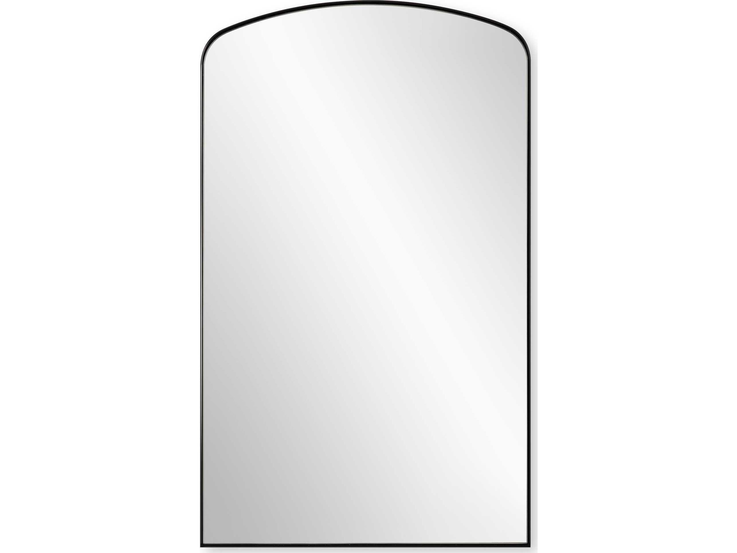 Uttermost Tordera Satin Black Wall Mirror | Ut09964 inside Uttermost Tordera Black Arch Mirror