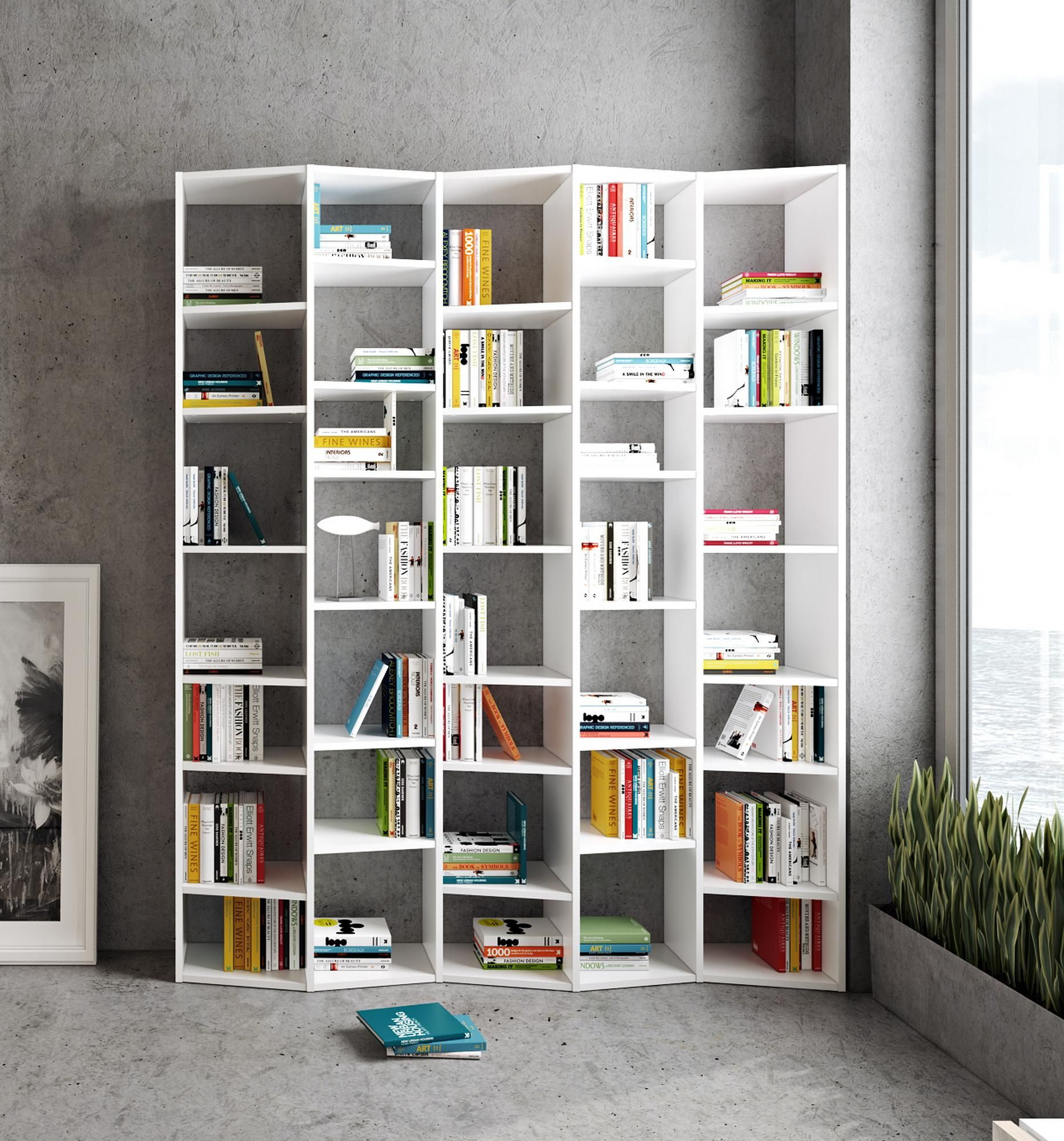 Valsa Composition - Pure White | Shelving Unit, Bookcase, Shelves inside The Enduring Appeal of Valsa Composition Shelving Pure White Design Insights