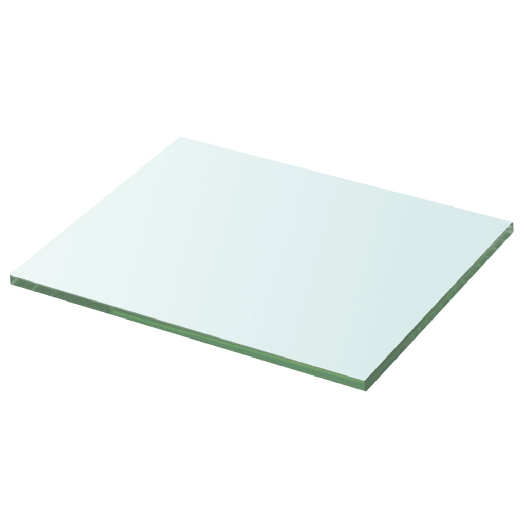 Vidaxl Shelf Panel Glass Clear 20X25 Cm | Vidaxl.com.au with regard to Understanding the Vidaxl Clear Glass Shelf Panel 35.4"x4.7" for Your Space