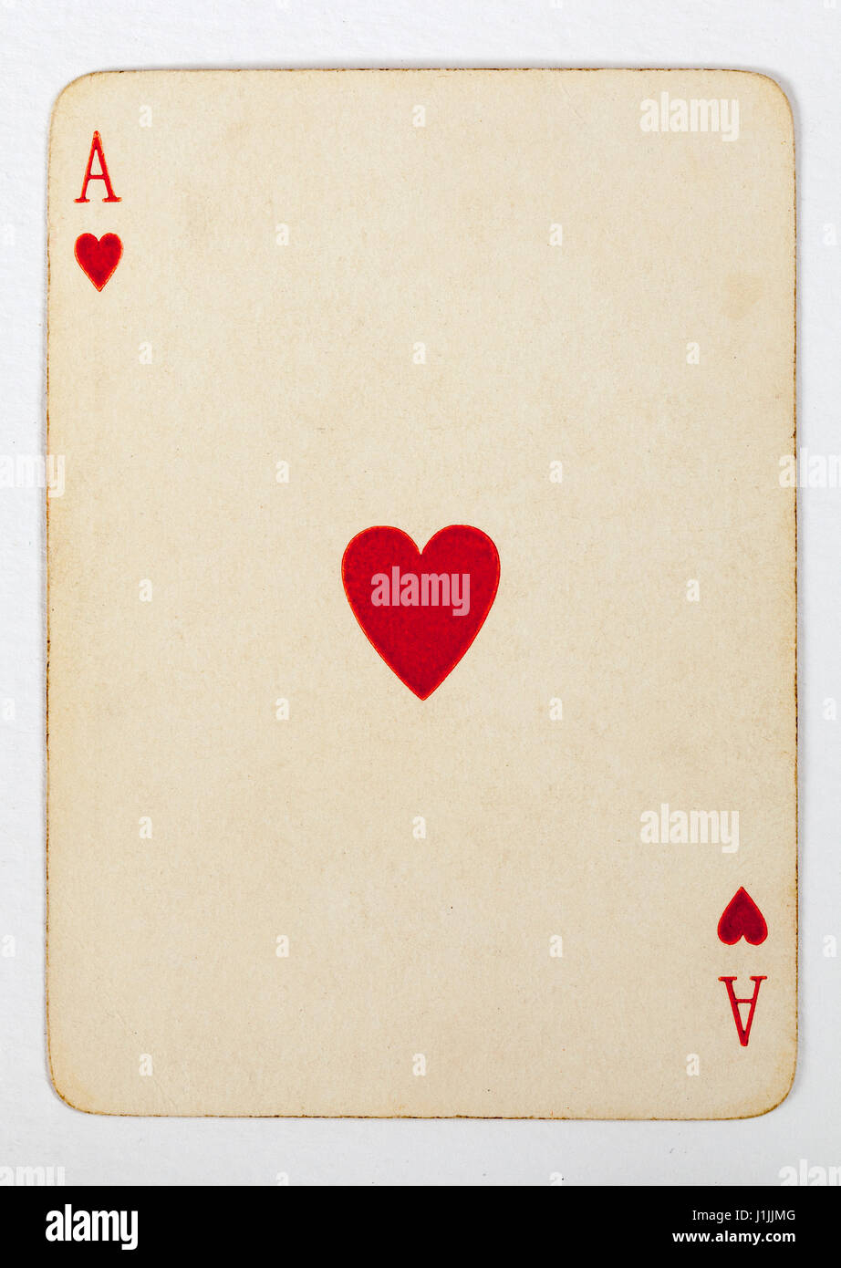 Vintage Ace Of Hearts regarding Ace Of Hearts
