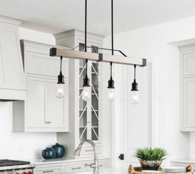Vintage Farmhouse 4-Light Bulb Pendant Lamp Fixture - Industrial ... with A Deep Dive into the Craftsmanship of Vintage Farmhouse Pendant Lamps