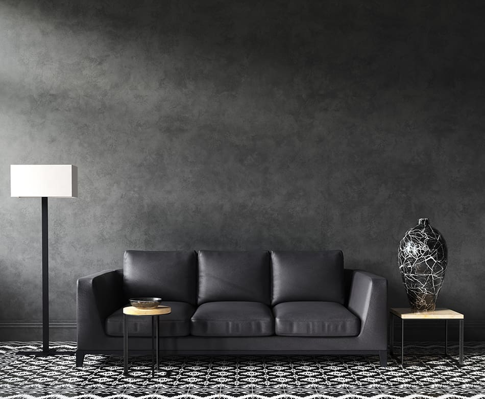 What Wall Color Goes With Black Furniture (7 Recommended Options ... regarding From Bold to Serene Accents for Black Walls