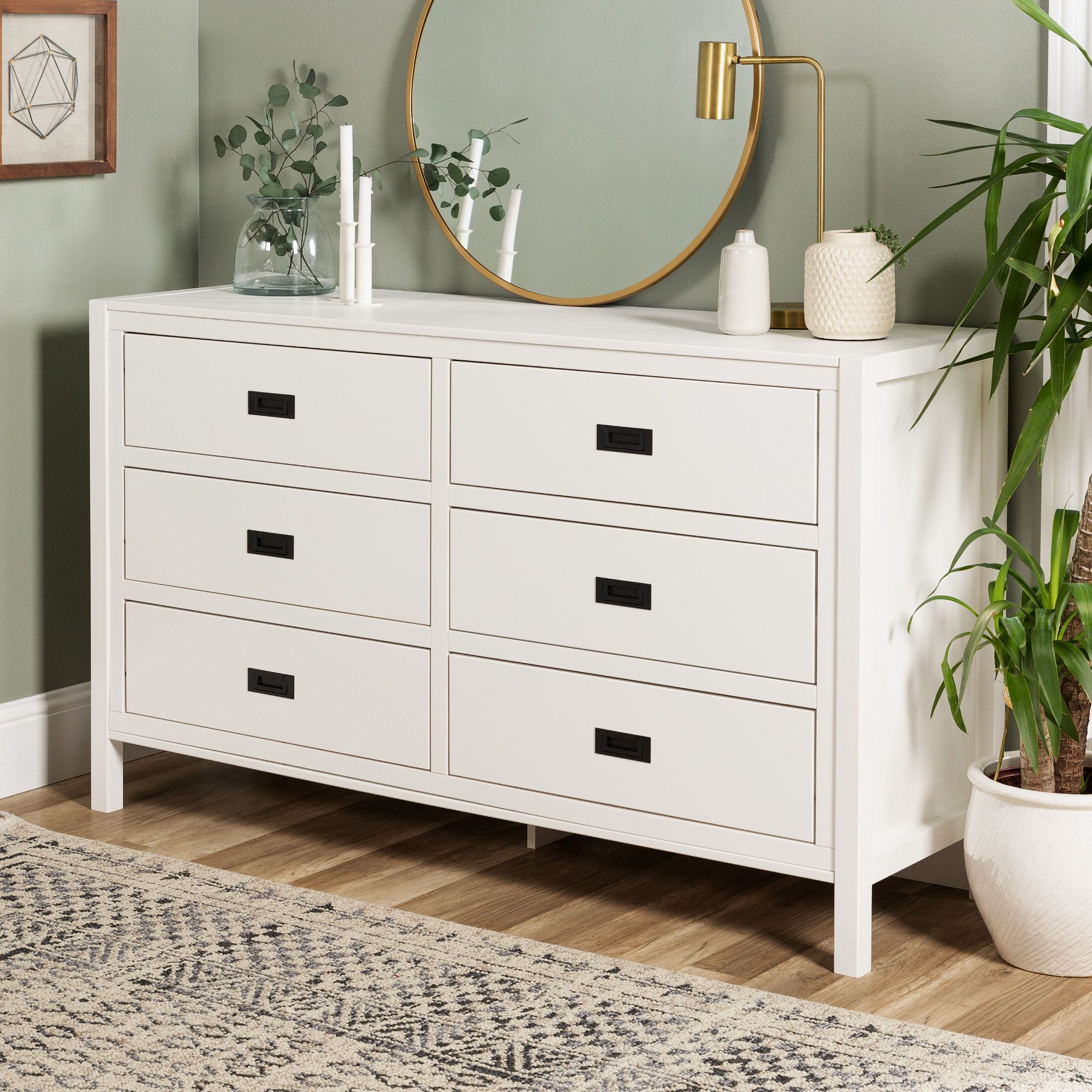 White 6 Drawer Dresser - Drawing Improvement Challenges inside A Deep Dive Into the Carmel 7 Drawer Dresser White Design and Functionality