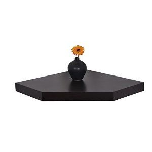 Wonderful Welland Chicago Wall Floating Corner Shelf 20 Inch White ... for Chicago Wall Floating Corner Shelf, White